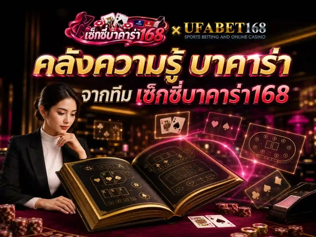 คลังความรู้ บาคาร่า จากทีม เซ็กซี่บาคาร่า168
