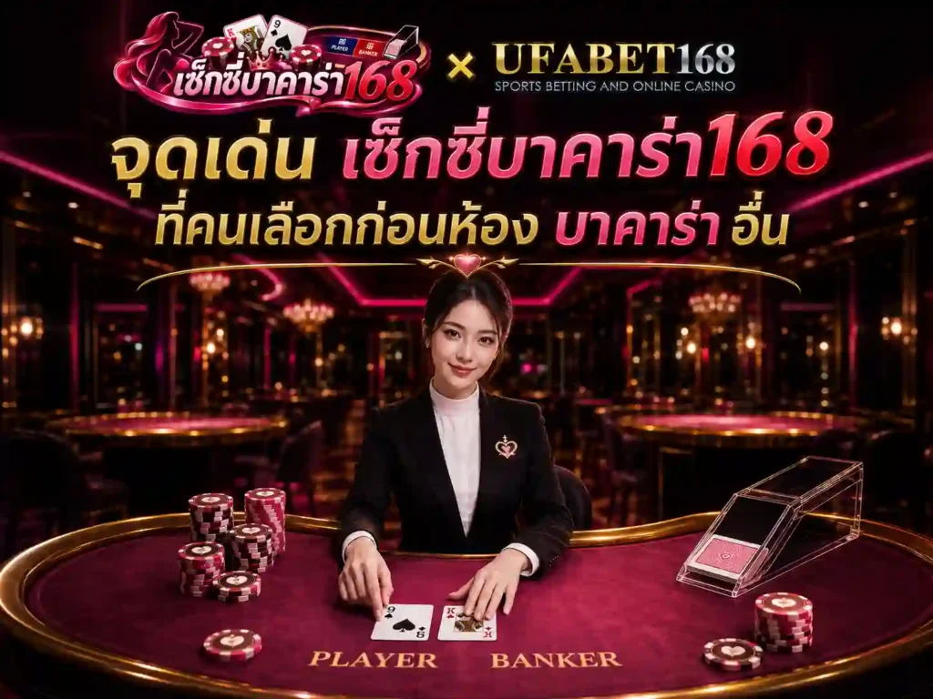 จุดเด่น เซ็กซี่บาคาร่า168 ที่คนเลือกก่อน