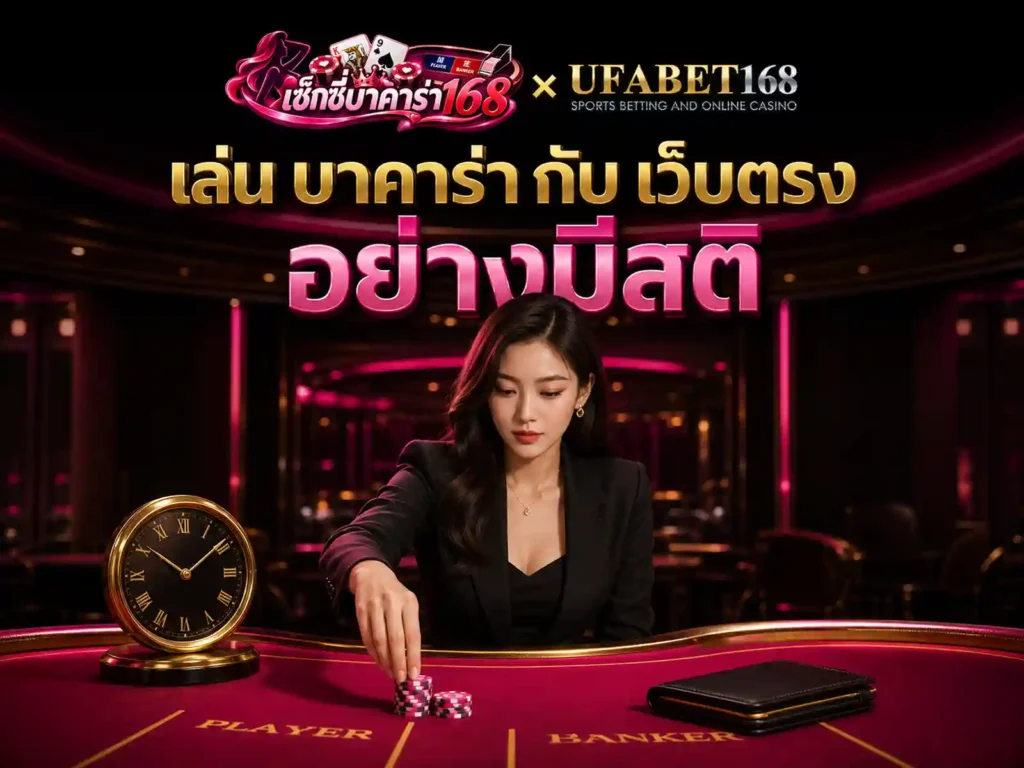 เล่น บาคาร่า กับ เว็บตรง อย่างมีสติ